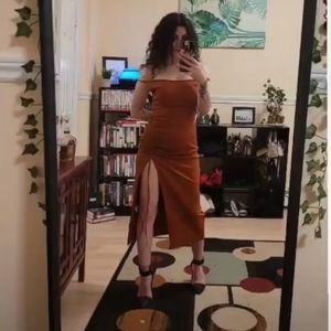XS OPEN BACK MAXI DRESS